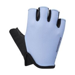 Krótkie rękawiczki damskie Shimano Airway. Niebieskie rękawiczki damskie Shimano, bez wzorów, sportowe. Za 123.75 zł.