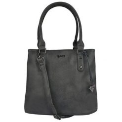 LYLEE Elegancka torebka Emily Dark Grey. Szare torebki do ręki damskie Lylee, bez wzorów, eleganckie, bez dodatków. W wyprzedaży za 121.00 zł.