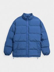 Outhorn Kurtka zimowa OTHAW23TDJAM261 Niebieski Regular Fit. Niebieskie kurtki męskie Outhorn, na zimę, l, bez wzorów, z syntetyku, bez kaptura. Za 229.99 zł.