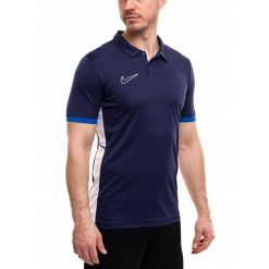 Koszulka Mężczyzna Polo Nike Dri-Fit Academy 25 T-shirt Bluzka Sportowa r. S. Koszulki sportowe męskie Nike, m, bez wzorów, z materiału, bez kołnierzyka, bez ramiączek, na fitness i siłownię, dri-fit (nike). Za 135.00 zł.