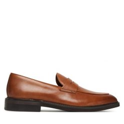 Półbuty Aldo. Brązowe eleganckie półbuty Aldo, wizytowe, bez zapięcia. Za 479.99 zł.