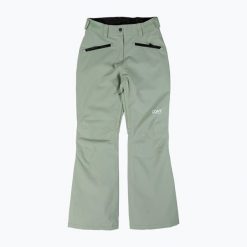 Spodnie snowboardowe damskie Colourwear Cork lt. Zielone spodnie materiałowe damskie Colourwear, l, bez wzorów, z materiału. Za 589.99 zł.