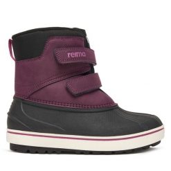 Śniegowce Reima. Fioletowe śniegowce dziewczęce Reima, bez zapięcia. Za 319.99 zł.