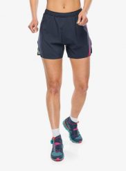 Spodenki do biegania damskie La Sportiva Flow 5in Short. Niebieskie szorty sportowe damskie La Sportiva, s, bez wzorów, z materiału, do biegania. Za 373.99 zł.
