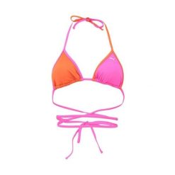 Bikini góra biustonosz Puma Swim Women Wrap Triangle 1P różowy (938065-02). Brązowe biustonosze Puma, bez wzorów, z poliamidu. Za 99.00 zł.
