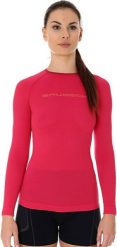 Brubeck Koszulka damska 3D Run Pro malinowa r. L (LS13140). Różowe t-shirty damskie Brubeck, l, bez wzorów, bez kołnierzyka. Za 127.69 zł.