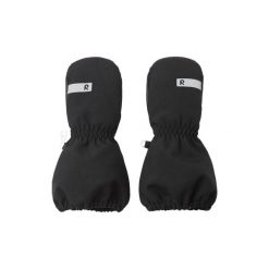 Rękawiczki zimowe dziecięce Reima Moffen. Czarne rękawiczki dziecięce Reima, bez wzorów. Za 119.99 zł.