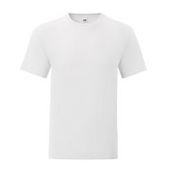Męska Koszulka Iconic 150. Białe koszulki sportowe męskie Fruit of the Loom, m, bez wzorów, bez kołnierzyka, bez ramiączek, trekkingowe. Za 25.99 zł.