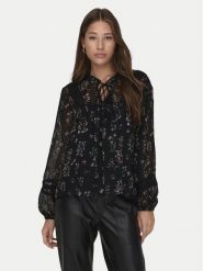 ONLY Koszula Tessa 15303600 Czarny Regular Fit. Czarne bluzki damskie Only, s, bez wzorów, z syntetyku, bez kołnierzyka, bez ramiączek. Za 79.99 zł.