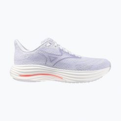Buty do biegania damskie Mizuno Wave Rider 29. Białe obuwie sportowe damskie Mizuno, bez wzorów, do biegania, mizuno wave. Za 549.99 zł.