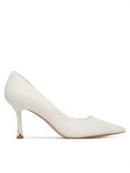Aldo Szpilki Livianna 14190576 Biały. Białe szpilki damskie Aldo, bez wzorów, ze skóry, bez obcasa, bez zapięcia. Za 319.99 zł.