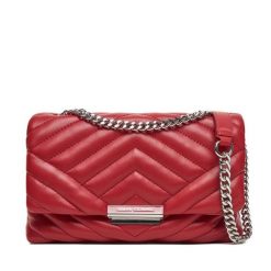 Torebka Armani Exchange. Czerwone torebki do ręki damskie Armani Exchange, bez wzorów, bez dodatków. Za 809.99 zł.