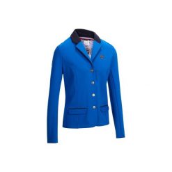 Marynarka COMP100 niebieska. Niebieskie marynarki męskie FOUGANZA. Za 129.99 zł.
