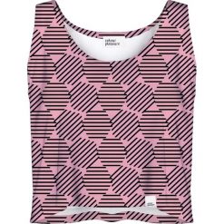 Colour Pleasure Koszulka damska CP-035 30 różowa r. XXXL-XXXXL. Bluzki damskie marki Colour Pleasure. Za 64.14 zł.