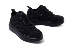 ARTIKER RELAKS 50C1114 black, półbuty damskie. Czarne półbuty damskie Artiker Relaks, na lato, bez wzorów, bez obcasa, bez zapięcia. Za 108.43 zł.