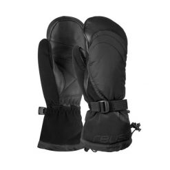 Rękawiczki damskie Reusch Yeta. Czarne rękawiczki damskie Reusch, na zimę, bez wzorów, sportowe. Za 479.90 zł.
