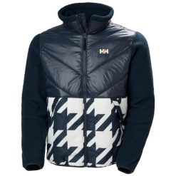 Kurtka puchowa Helly Hansen Village Hybrid. Niebieskie kurtki męskie Helly Hansen, na zimę, m, bez wzorów, z puchu, bez kaptura. W wyprzedaży za 686.50 zł.