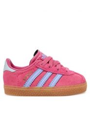 Adidas Sneakersy Gazelle Comfort Closure JR5938 Różowy. Czerwone buty sportowe dziewczęce Adidas, bez wzorów, ze skóry, bez zapięcia. Za 219.99 zł.