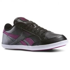 Buty do chodzenia damskie Reebok Royal Transport. Czarne obuwie sportowe damskie Reebok, bez wzorów, z materiału, trekkingowe, Reebok Royal. Za 281.95 zł.