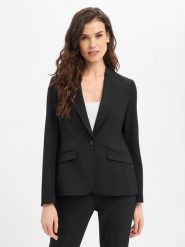 S.Oliver BLACK LABEL marynarki Mężczyźni czarny, 40. Czarne marynarki męskie s.Oliver BLACK LABEL, bez wzorów, z syntetyku, biznesowe. Za 649.95 zł.