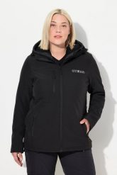 Damskie Kurtka softshell HYPRAR hydrofobowa stretch odblask. Czerwone kurtki damskie Ulla Popken, plus size, bez wzorów, z elastanu, z kapturem. Za 479.99 zł.
