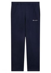 Spodnie dresowe Champion Icons Straight Hem niebieskie. Niebieskie spodnie dresowe damskie Champion, m, bez wzorów, z bawełny. Za 263.99 zł.