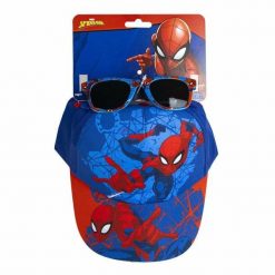 Okulary przeciwsłoneczne dziecięce Spider-Man Niebieski. Niebieskie okulary przeciwsłoneczne dla dzieci Spiderman. Za 64.95 zł.