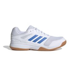 Buty do tenisa adidas Speedcourt. Białe buty sportowe męskie Adidas, bez zapięcia, do siatkówki. Za 190.99 zł.