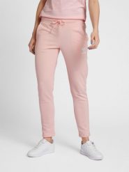 Damskie spodnie dresowe zwężane Hummel Noni 2.0. Niebieskie spodnie dresowe damskie Hummel, s, bez wzorów, z bawełny. Za 166.50 zł.