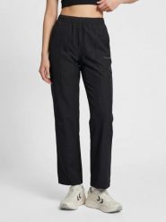 Hummel hmlARCHIVE W TRACK PANTS spodnie dresowe z recyklingowanego poliestru. Czarne spodnie dresowe damskie Hummel, m, bez wzorów, z dresówki. Za 237.74 zł.