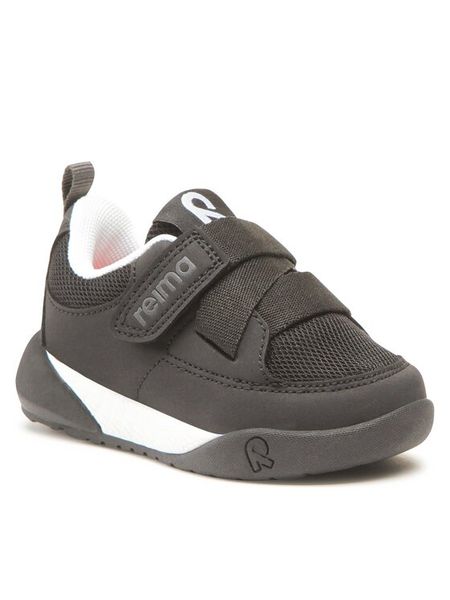 Reima Sneakersy Kirrus 5400006A Czarny. Czarne buty sportowe chłopięce Reima, bez wzorów, ze skóry, bez zapięcia. Za 169.99 zł.