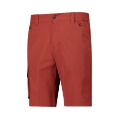 Bermudy rozciągliwe z kieszeniami cargo CMP. Brązowe krótkie spodenki sportowe męskie CMP, l, bez wzorów, trekkingowe. Za 250.00 zł.