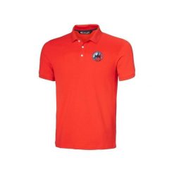 Koszulka polo męska Helly Hansen Hp Race Polo 2.0 alert. Czerwone koszulki polo męskie Helly Hansen, m, bez wzorów, sportowe, bez ramiączek. Za 340.50 zł.