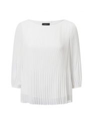 S.Oliver BLACK LABEL Bluzka Kobiety biały, 38. Białe bluzki damskie s.Oliver BLACK LABEL, s, bez wzorów, z syntetyku, eleganckie, bez kołnierzyka, bez ramiączek. Za 349.95 zł.