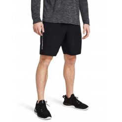 Spodenki Męskie Treningowe Under Armour Lekkie Tech Woven Wordmark Xs. Czarne szorty męskie Under Armour, m, bez wzorów. Za 135.00 zł.
