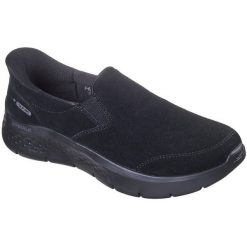 Adidasy Skechers Go Walk Flex - Rue, Kobiety. Czarne obuwie sportowe damskie Skechers, bez wzorów, na fitness i siłownię. Za 490.00 zł.