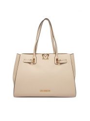 LOVE MOSCHINO Torebka JC4124PP1OLM0110 Écru. Torebki do ręki damskie Love Moschino, bez wzorów, ze skóry, bez dodatków. Za 1,099.00 zł.