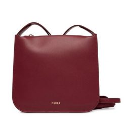 Torebka Furla. Czerwone listonoszki damskie Furla, bez wzorów, bez dodatków. Za 1,369.00 zł.