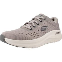 Tenisówki Skechers Model Arch Fit 2.0 Kolor Beżowy. Brązowe obuwie sportowe damskie Skechers, bez wzorów, z tkaniny, casualowe, bez zapięcia. Za 389.99 zł.