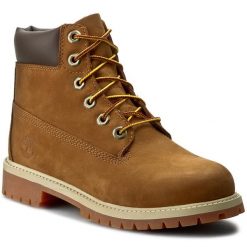 Trapery Timberland. Brązowe kozaki damskie Timberland. Za 719.99 zł.