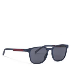 Okulary przeciwsłoneczne Tommy Hilfiger. Niebieskie okulary przeciwsłoneczne męskie Tommy Hilfiger. Za 479.99 zł.