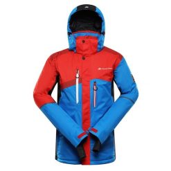 Kurtka narciarska Alpine Pro Dear 2. Czerwone kurtki męskie Alpine Pro, bez wzorów, sportowe, bez kaptura. Za 754.65 zł.