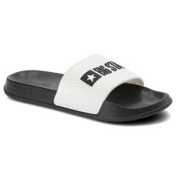 Białe Klapki Big Star Męskie Wodoodporne Buty. Białe sandały męskie Big Star, bez zapięcia. Za 69.99 zł.