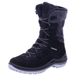Buty trekkingowe damskie Lowa Barina Iii Gtx. Czarne obuwie sportowe damskie Lowa, bez wzorów, z materiału, trekkingowe. Za 767.25 zł.