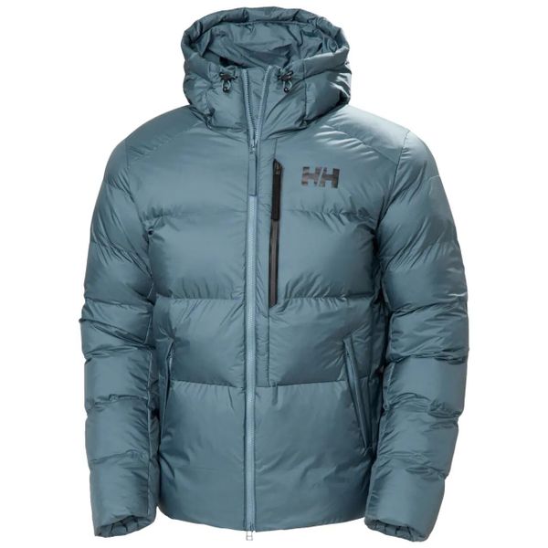 Kurtka z kapturem Helly Hansen Active Winter. Niebieskie kurtki męskie Helly Hansen, m, bez wzorów, z materiału, trekkingowe. Za 1,118.00 zł.