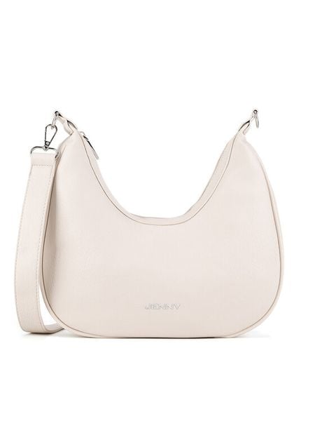 JENNY Torebka JEN-L-003-07 Beżowy. Brązowe listonoszki damskie Jenny, bez wzorów, bez dodatków. Za 129.99 zł.