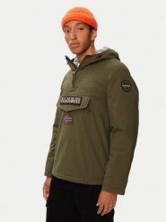 Napapijri Kurtka anorak Rainforest Winter 3 NP0A4GMC Khaki Regular Fit. Brązowe kurtki męskie Napapijri, m, bez wzorów, z syntetyku, bez kaptura. Za 1,059.00 zł.
