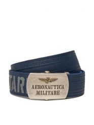 Aeronautica Militare Pasek Męski 251CI317CT3585 Niebieski. Niebieskie paski damskie Aeronautica Militare, bez wzorów, z materiału. Za 309.99 zł.
