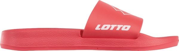 Lotto Klapki Lotto Lathi różowo-białe 2400660U 4010 42. Białe klapki damskie Lotto, bez wzorów, sportowe, bez obcasa. Za 53.64 zł.
