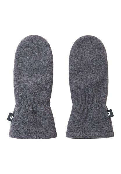 Rękawiczki zimowe dziecięce Reima Tumpus. Czarne rękawiczki dziecięce Reima, bez wzorów, z materiału. Za 79.99 zł.